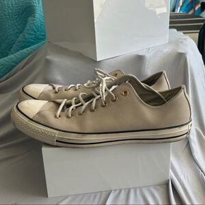 Converse All Stars Beige Low-Top Athletic Shoes